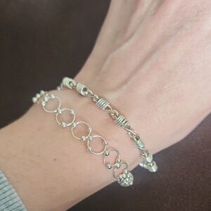 Silver Chain Bracelets